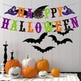 thumbnail image 4 of Halloween Decoration Paper Pull Flag Bar Halloween Party Pull Flag Decoration Festival Party Pull Flag Bar Shopping Mall Window Layout Background Banner, 4 of 8