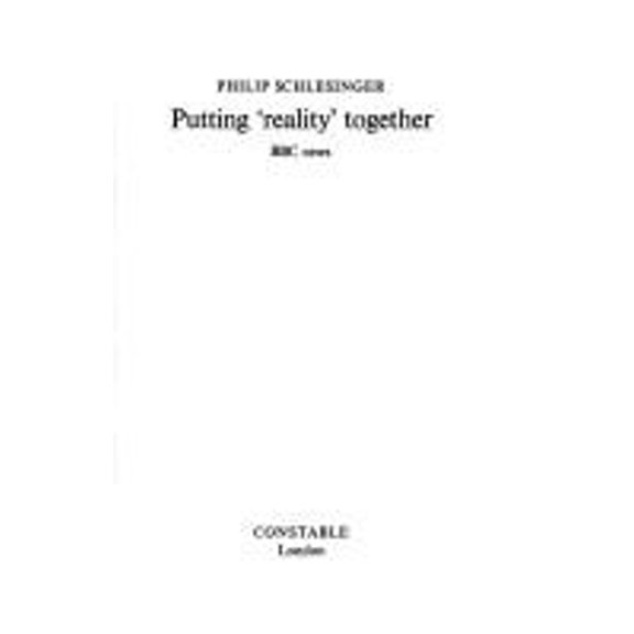 Pre-Owned Putting "Reality" Together : BBC News (Hardcover) 9780803913578