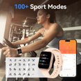 thumbnail image 3 of Reloj inteligente QTLLBT Bluetooth Call Fitness Tracker para mujeres y hombres, 3 of 7