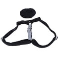 thumbnail image 2 of Cinturón de seguridad para perros reflectante ajustable transpirable perro correa para caminar al aire libre para perros pequeños medianos grandes negro M, 2 of 5