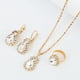 thumbnail image 3 of Xihbxyly Conjunto de Joyas de Gota de Agua, Impresionante Collar con Colgante, Elegantes Pendientes y Pulsera, Perfecto para Fiestas y Aniversarios, Regalo de San Valentín, Accesorio para Mujeres y N, 3 of 7