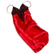 Secret Treasures Satin and Lace Night Gown