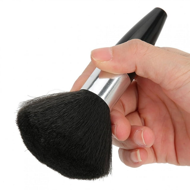 Fugacal Cepillo para el cuello, cepillo para peluquero, mango de cepillo alargado práctico para peluquería en el hogar, peluquería para salón Fugacal No se aplica