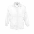 thumbnail image 1 of SOLS-  Cortavientos/Chaqueta fina Impermeable unisex - Modelo Surf (Blanco), 1 of 3