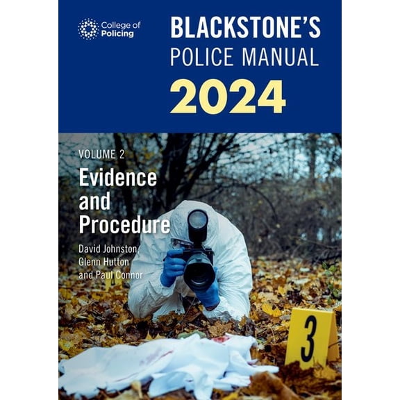 Blackstone's Police Manuals Volume 2: Evidence and Procedure 2024, (Paperback)