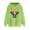 Green(New), variant on PNTUTB Women's Round Neck Print Winter Hoodie Sweatshirt Long Sleeved Comfortable Casual Pullover