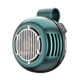 thumbnail image 3 of Mini ventilador con clip, práctico, con 5 velocidades, portátil, con agarre firme, silencioso y recargable para cocina, oficina, dormitorio, viajes y verde, 3 of 9