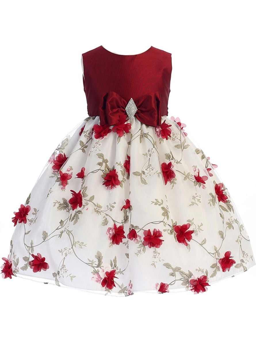 girls christmas dress walmart
