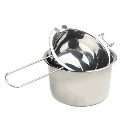 

GIUGT Double Boiler Pot Set Stainless Steel Double Boiler Chocolate Pot for Melting Chocolate Candy Candle Soap and Wax