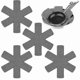 thumbnail image 1 of 12-Pack Felt Pan Protectors with 3 Sizes for Stackable Cookware Organization, 1 of 5