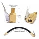 thumbnail image 4 of Scienceny Inflador Universal de neumáticos para bicicleta, tubo de extensión Flexible, extensor de válvula, convertidor roscado, accesorios para Type3 NO3 Scienceny TO008695-03B, 4 of 6