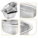 thumbnail image 4 of 1 Set Colander with Basin Fine Mesh Colander Mixing Basin Vegetable Fruit Drain Basket 25cm, 4 of 4
