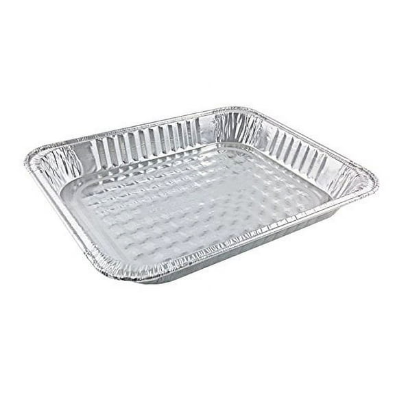 Handi-Foil Half-Size Shallow Aluminum Foil Steam Table Disposable Pan - # 320-40 (Pack of 50)