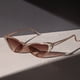 thumbnail image 3 of Gafas de sol de ojo de gato, gafas de sol para mujer, gafas de moda para hombre, gafas de montura pequeña retro, 3 of 6
