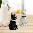 thumbnail image 6 of Esquirla 2 Pieces Seasoning Containers Spice Container Cute Dog Shaped Bottle Spice Holder Dispenser Sugar Pepper Jar for Kitchen, 6 of 8