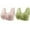 Green, variant on POIUYTR 2Pack Daisy Bra for Seniors, Front Snap Closure Bras for Women Full Coverage Bra for Mom Grandma,Size M-6XL