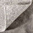 thumbnail image 4 of nuLOOM Rowan Braided Texture Indoor/Outdoor Area Rug, 6', Ivory, 4 of 9