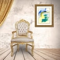 thumbnail image 3 of Barnes, Victoria 25x32 Gold Ornate Wood Framed with Double Matting Museum Art Print Titled - Wicklow I, 3 of 4