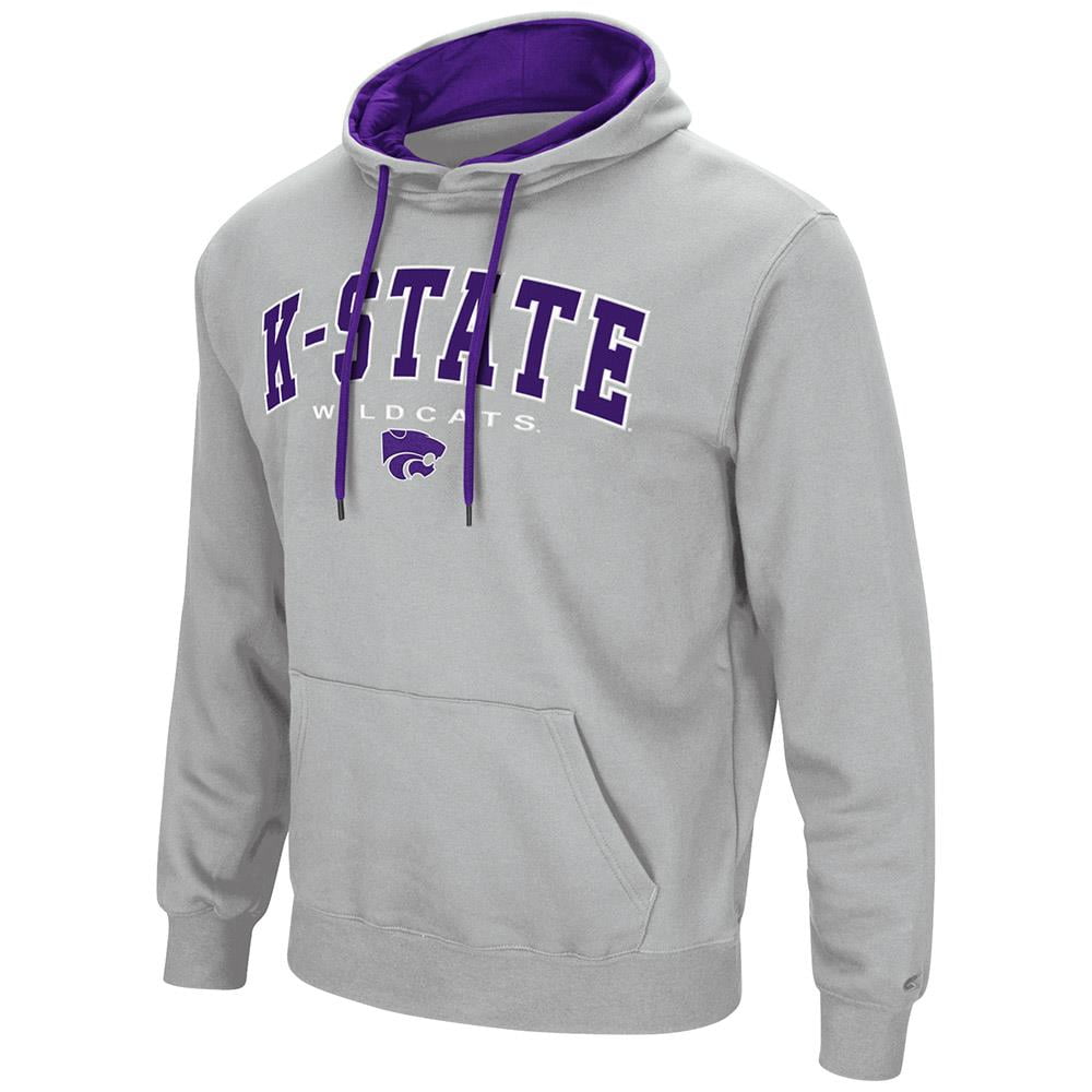Mens Kansas State Wildcats Pull-over Hoodie by Colosseum
