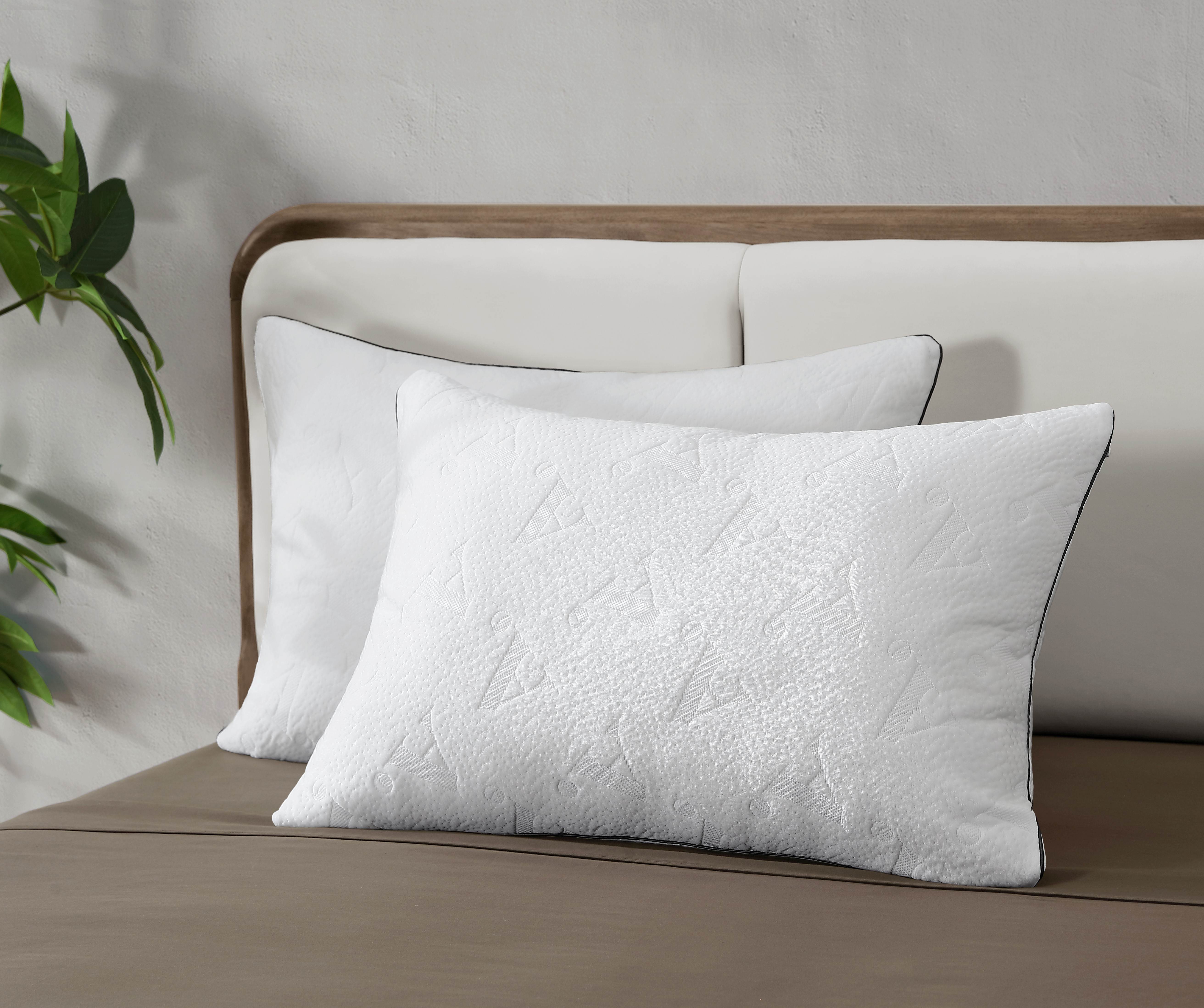 Allswell Support Bed Pillow with Adjustable Fill, 2 Pack photo 3