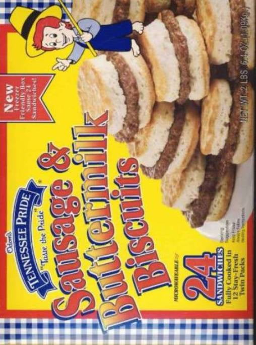 Odoms Tenn Pride Sausage B-milk Biscuits 24 Ct - Walmart.com