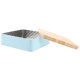 thumbnail image 4 of Caja de hojalata cuadrada para galletas, contenedor para regalar, caja de hojalata para organización del hogar, 4 of 7