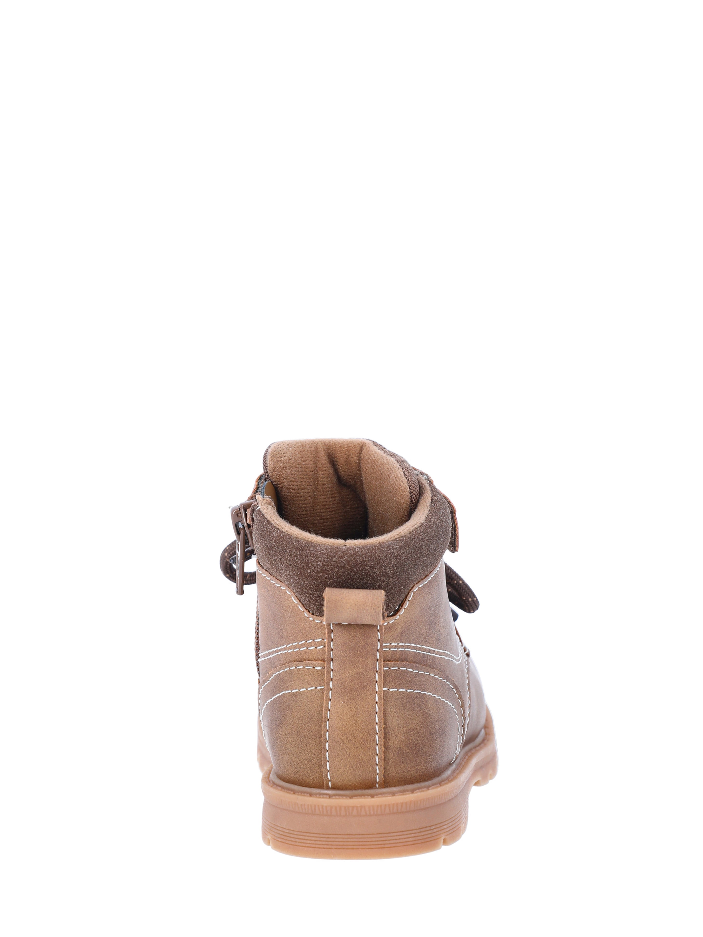 Wonder Nation Toddler Boys Lace Up Moc Toe Boots