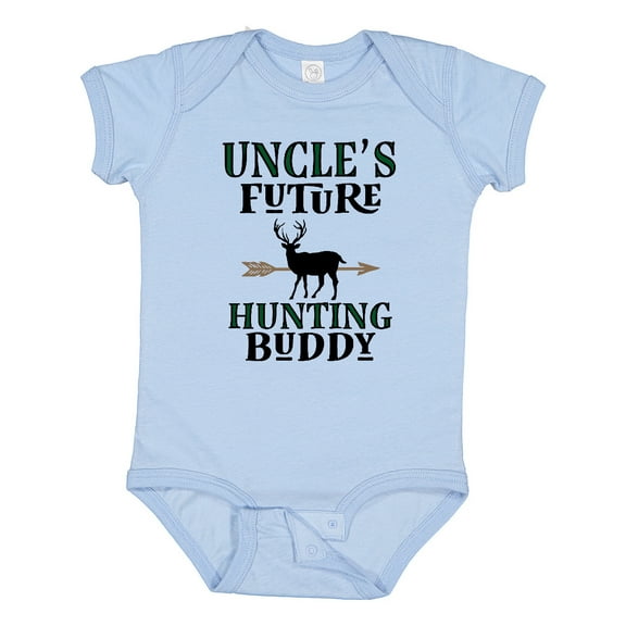 Inktastic Uncle Future Hunting Buddy Boys Boys Baby Bodysuit