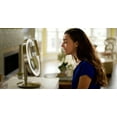 thumbnail image 6 of iHome 13" LED Vanity Mirror Speaker with Bluetooth, Speakerphone, 10x Detail Mirror, Silver Finish, 6 of 13