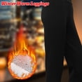 thumbnail image 6 of Women Winter Wool Fleece Thermal Leggings Thicken Warm Skinny High Waist Pants BLACK-4XL, 6 of 8