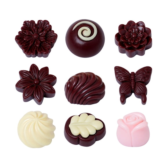 WEUVEB 30pcs Realistic Fake Pastry Decorations for Party and Bakery Display, and Easy to Clean for Any Event