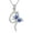 Butterfly Necklace, variant on Bee/Panda/Cow/Fox/Owl/Moth/Cat/Dolphin/Otter/Penguin/Phoenix/Unicorn/Axolotl Necklace Sterling Silver Animal Lover Gift for Women Cute Animal Jewelry