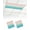 Turquoise Pink, variant on Brown Beige Fluorescent Light Covers for Ceiling Lights 4x2 feet,2 Pack Magnetic Light Filters for Classroom,Gradient Monochrome Modern Country Fluorescent Light Shade Panel for Office School Drop