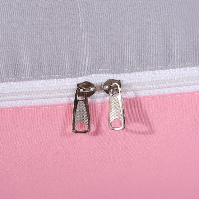 Funda de almohada de embarazo Funda de algodón tipo U para mujeres embarazadas (rosa gris) Sywqhk Libre de BPA