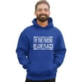 thumbnail image 2 of Go All Out I'm The Friend In Low Places Funny Country Music Gift Sweatshirt Hoodie Mens/Women, 2 of 5