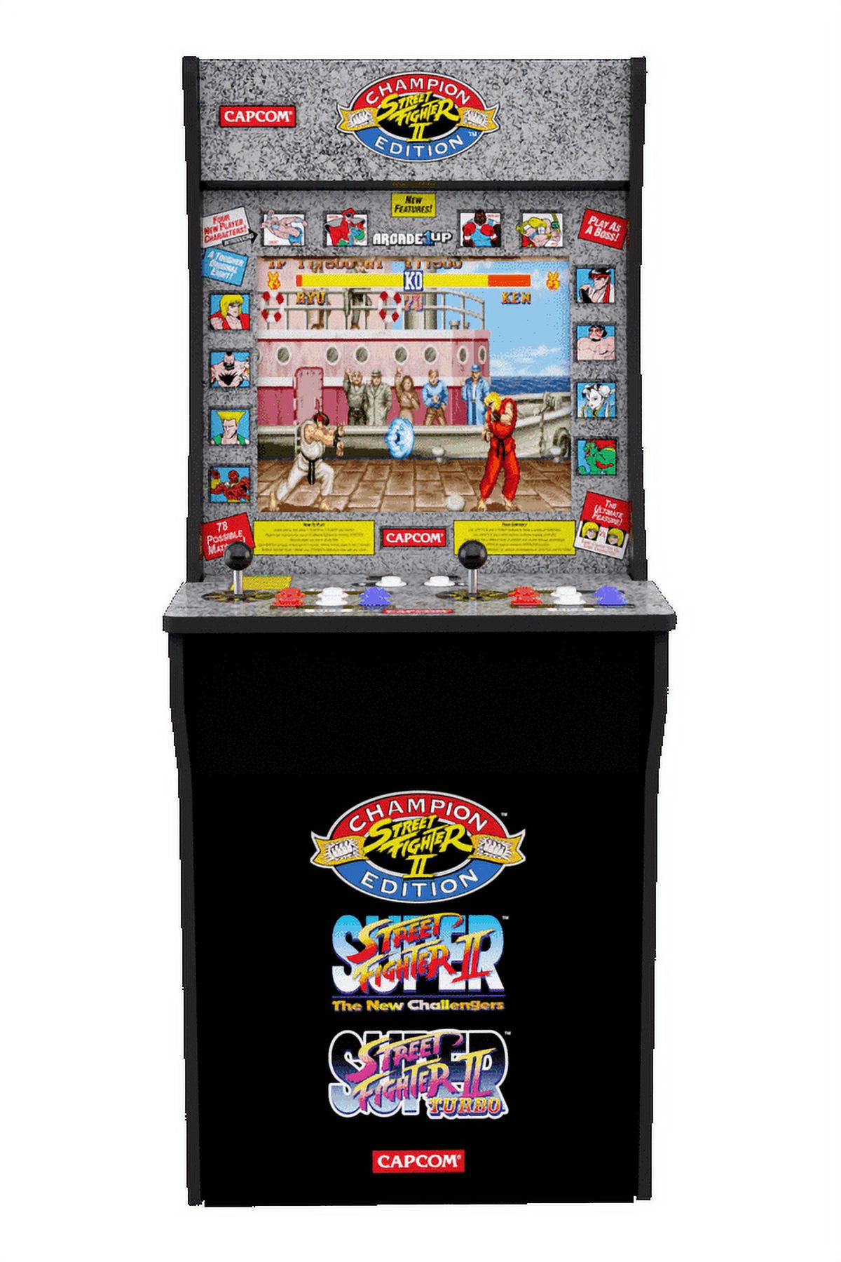 Arcade1UP Street Fighter 2 Arcade Machine, 4 ft - image 2 of 9