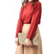 thumbnail image 5 of Straw Evening Clutch Purse Straw Crossbody Bag Summer Beach Bags For Women Straw Woven Envelope Bag Party Totes For Evening Party, 5 of 5
