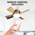 thumbnail image 4 of Bell+Howell Socket Breeze Socket Fan Light with Remote, Portable Small Ceiling Fans with Lights for Bedroom, Kitchen, Living Room, Ceiling Fan with Light 3500K, 1000 Lumens, Screws into E26/E27, 4 of 8