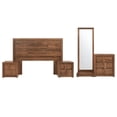 thumbnail image 2 of Recamara King Size 5 Piezas Roble Kessa Muebles, 2 of 16