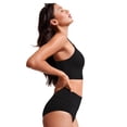 thumbnail image 3 of Top de Bikini CRZ YOGA Escote en V con Relleno Ajustable Negro Talla S, 3 of 7