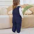 thumbnail image 6 of Ruyang Baby Cute Animal Puffer Snow Bib Overalls Toddler Zip up Ski Jumpsuit Winter Waterproof Warm Clothes Down Snowsuit, 6 of 9