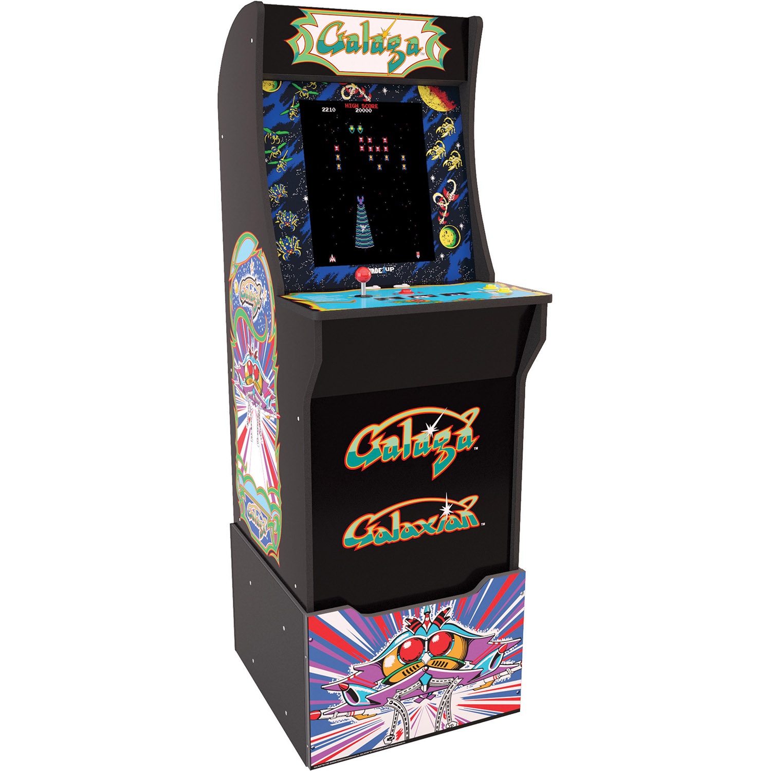 Galaga Arcade Machine with Riser, Arcade1UP - image 1 of 4