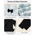 thumbnail image 5 of SANMIO Toddler Boy Suits Dress Clothes Formal Slim Fit Suit Set 6 Piece Tuxedo Gentleman Wedding Outfit Dresswear Vest Set, 5 of 7