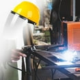 thumbnail image 6 of Welding Cap Large View Heat Resistant Professional Aluminum Bracket PC Lens Face Clear, 6 of 8