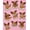 Pink, Pattern 3, variant on ODIKA 2x3 Machine Washable Non-Slip Area Rug, Beagle Face Illustrated Bathroom Slip Resistant High Traffic Rug, Brown, 728918