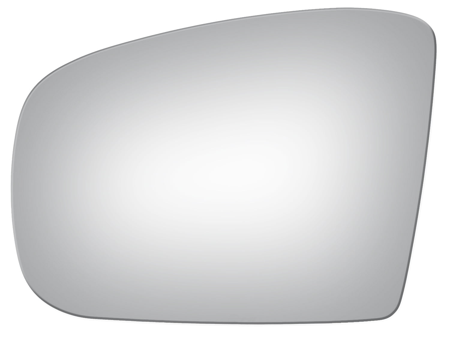 Burco Side View Mirror Replacement Glass - Clear Glass - 4124