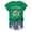 Green, variant on Active Tops Women Pogue Life Merch Shirt for Women Casual Solid Printed Round Neck Short Sleeve Top Fashionable Everyday T Black XXL