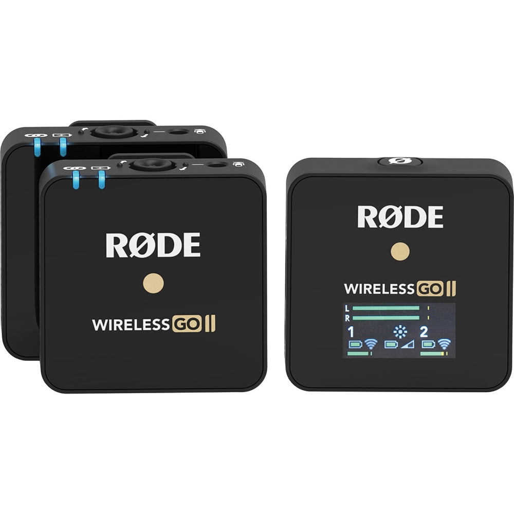 Free Shipping! Rode Wireless GO II Wireless Mic System w/ 2x Rode