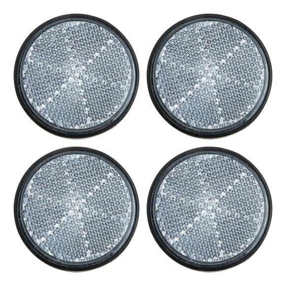4Pcs Bike Reflector Bike Lamp Reflector Plastic Reflector Warning Reflector Bike Supplies