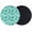 Green, variant on Teal Geometric Coasters Set of 6, Modern Morocco Abstract Art Absorbent Coasters for Drinks, Coaster for Bar Office Dining Coffee Table Accessories Decor, Non Slip Round Desk Coaster